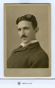 Nikola Tesla a la edad de 39 años. © Museo de Nikola Tesla, Belgrado, Serbia