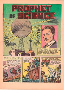 Cómic Nikola Tesla 