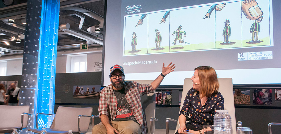 Encuentro macanudo con Liniers