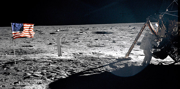 Desde el Kennedy Space Center, Florida, un día histórico.