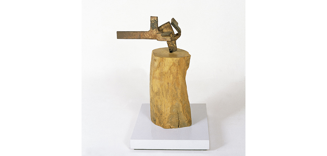 Eduardo Chillida. Yunque de sueños XIII, 1953-1954. © Zabalaga- Leku, VEGAP, Madrid, 2016.
