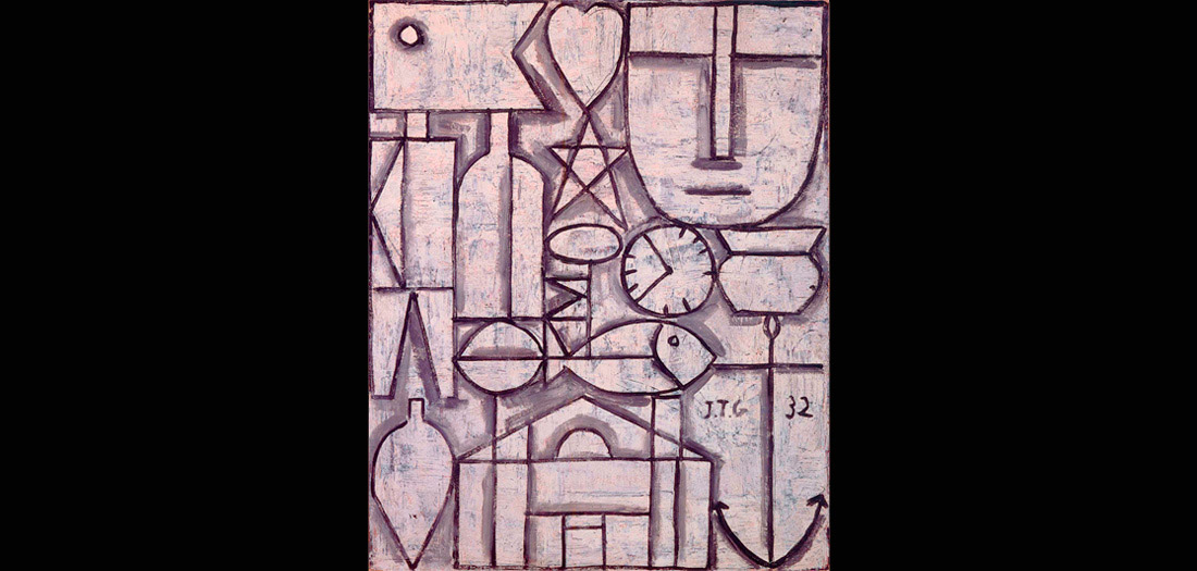 Joaquín Torres-García (Uruguayo. 1874–1949). Arte constructivo. 1932. Óleo sobre cartón. Colección privada, Suiza. © Sucesión Joaquín Torres-García, Montevideo 2016.