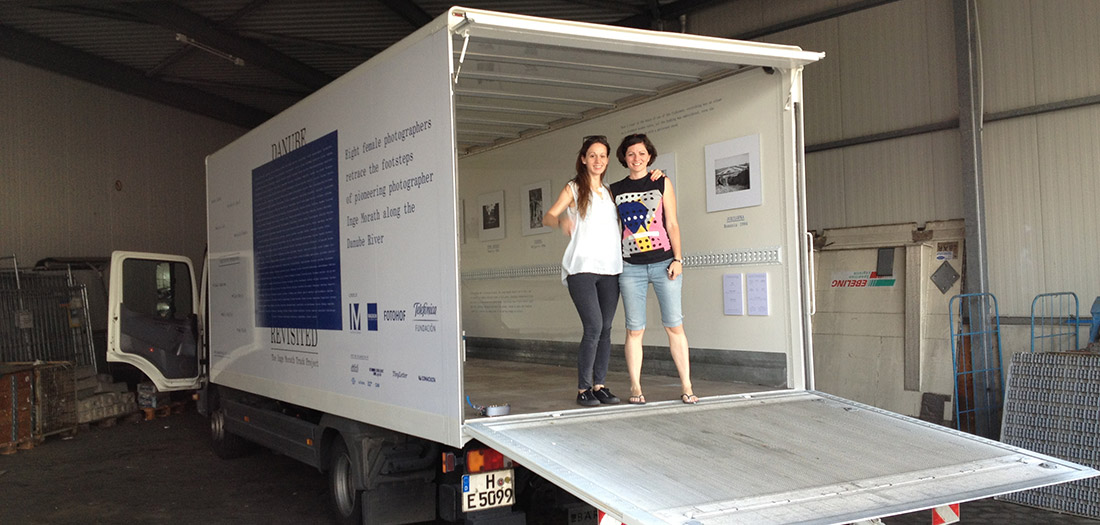 Preparando el camión