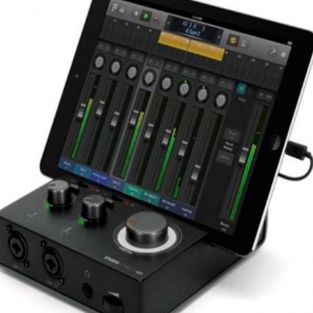 Aplicación Home Studio e interfaz MIDI de Griffin Studio Connect para iPad