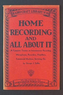 sonido El librito de 1932 para aficionados a grabar radio-craft-library-...