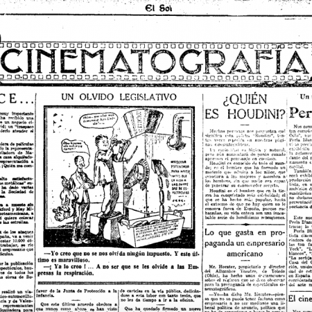 Diario El Sol, 1919.