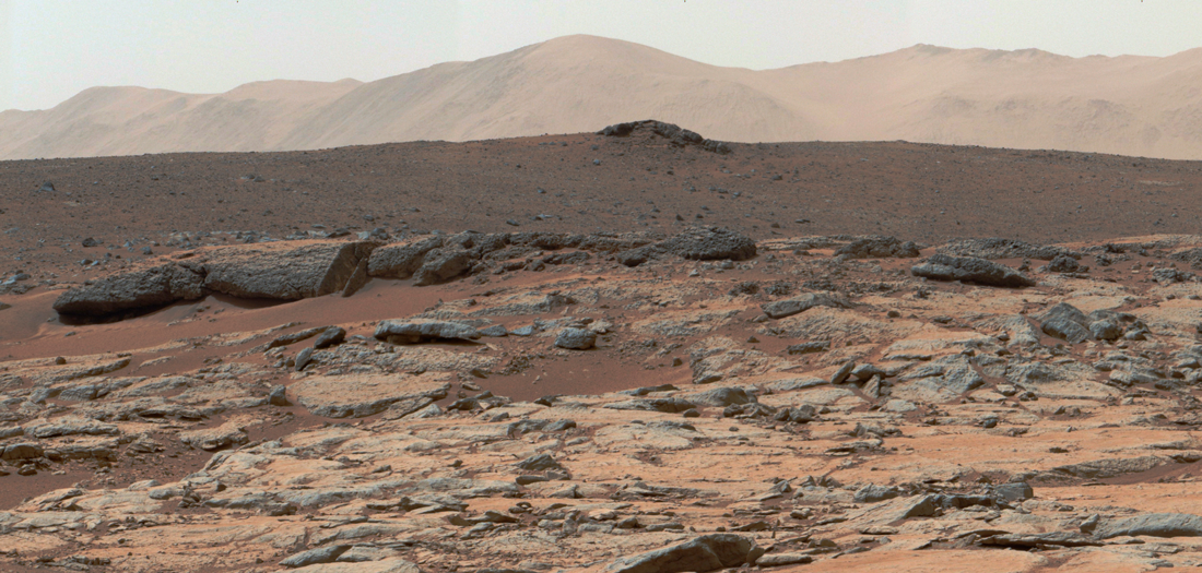 Crater Gale, NASA JPL Caltech MSSS.