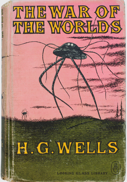 The War of the Worlds - Wells, H.G.; Gorey, Edward (illustrator). Published by Looking Glass LibraryRandom House, New York (1960).