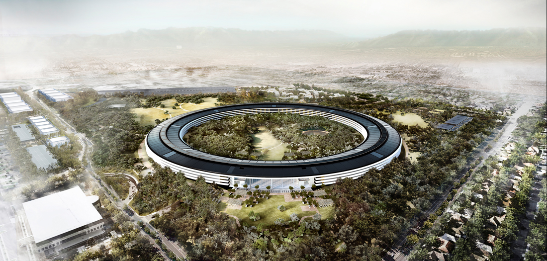 Apple Park (2010-2017) © Foster+Partners