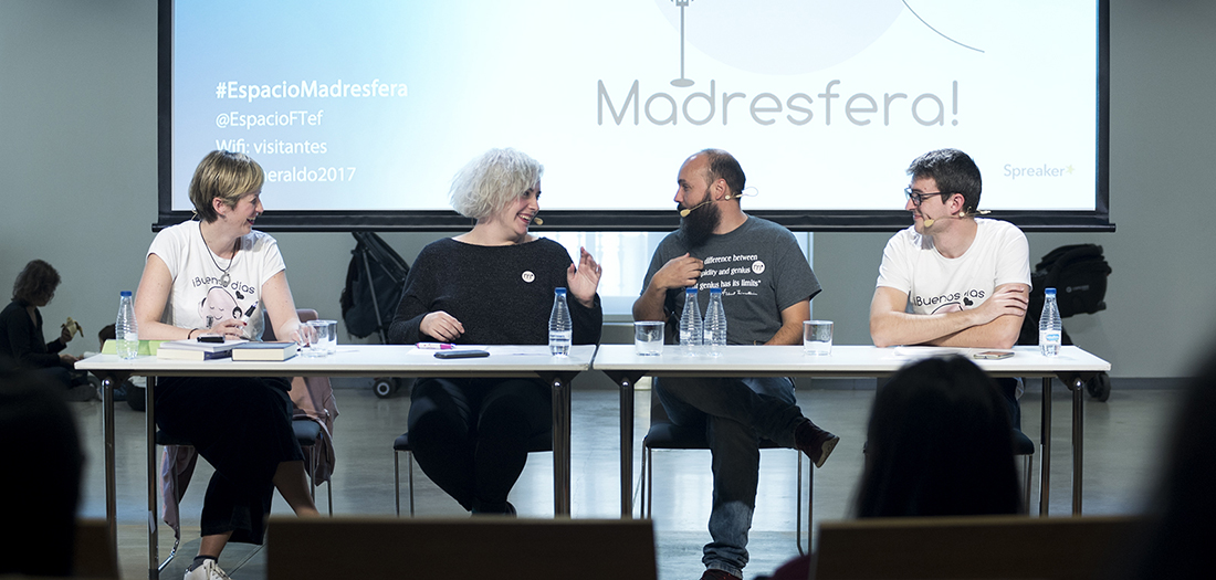 Imágenes del #EspacioMadresfera del 18 de noviembre.