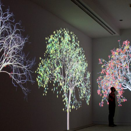 *Créditos: Dervish © Jennifer Steinkamp. Courtesy Greengrassi London, and Lehmann Maupin, New York and Hong Kong. Photo by John Houck.