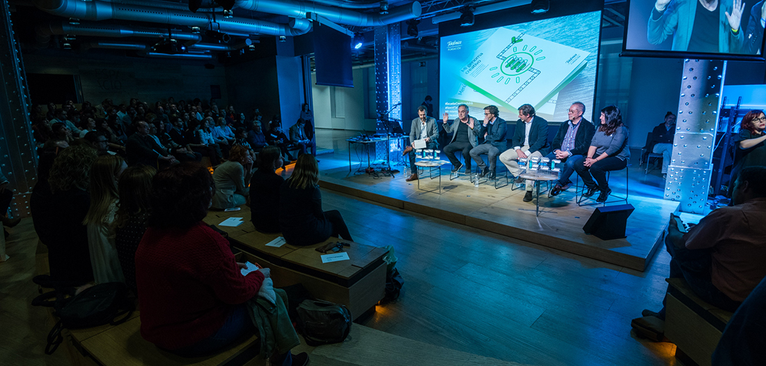 Imágenes de la presentación de la publicación de 'Escuelas Creativas'
