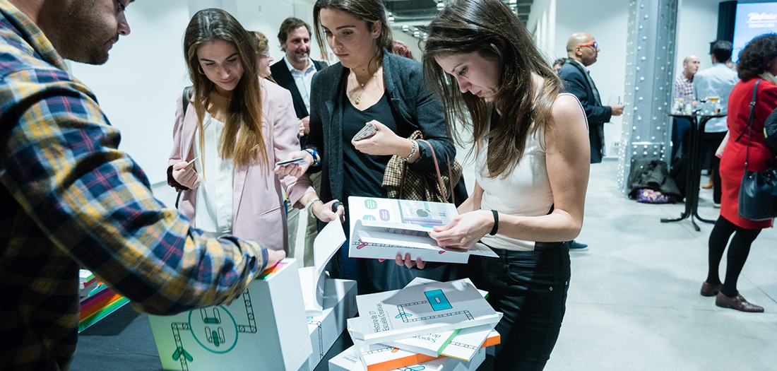 Imágenes de la presentación de la publicación de 'Escuelas Creativas'