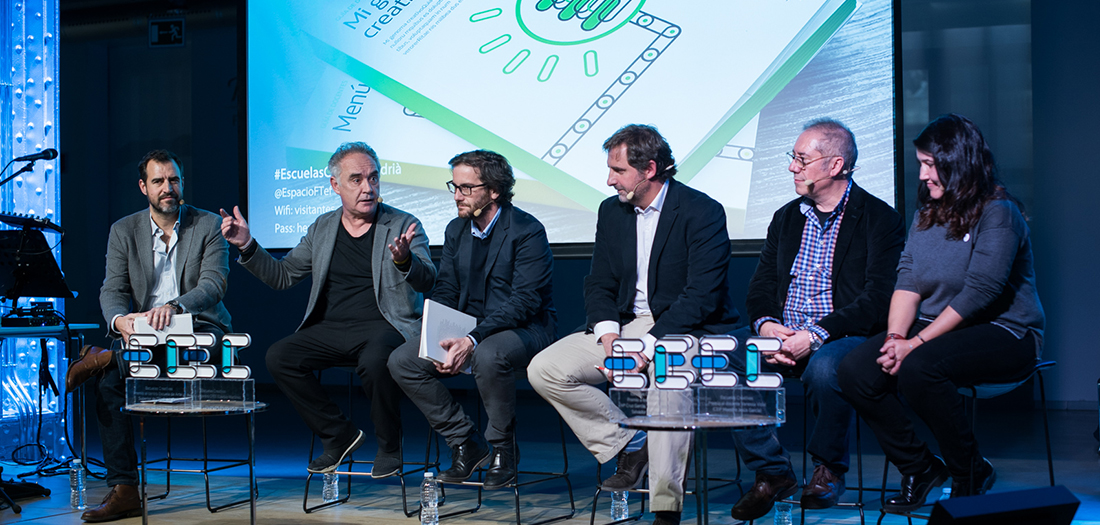 Imágenes de la presentación de la publicación de 'Escuelas Creativas'