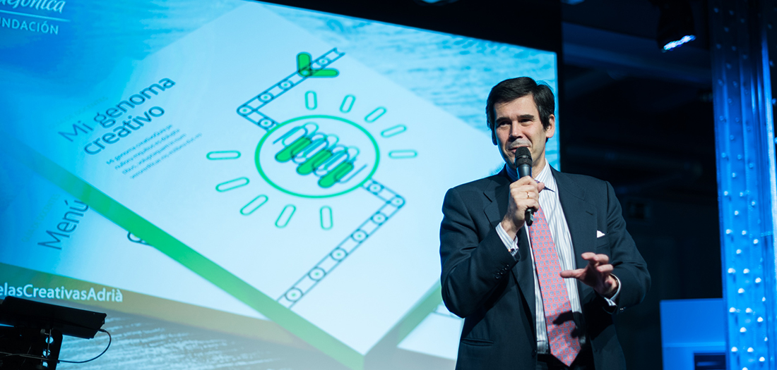 Imágenes de la presentación de la publicación de 'Escuelas Creativas'