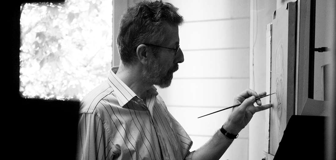 Estudio del pintor. Colección particular (Madrid). Foto María Bisbal.