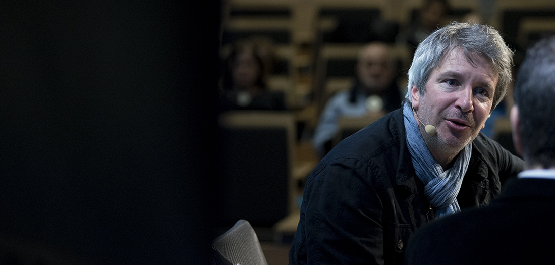 Imágenes de la presentación de Éric Vuillard.