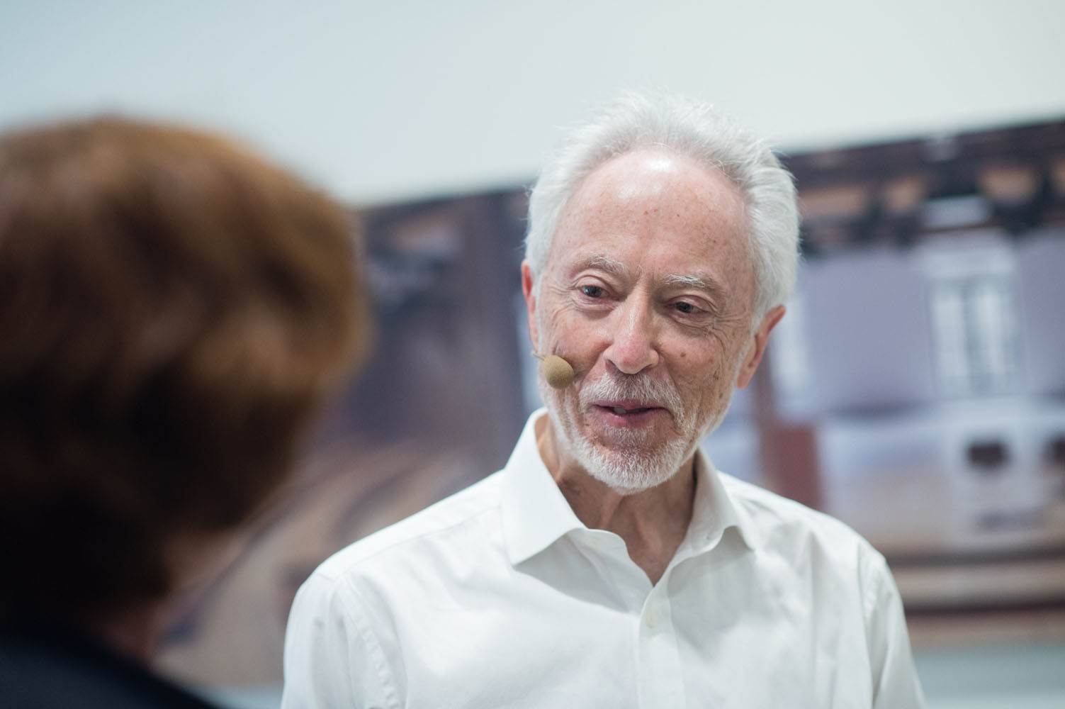 Imágenes de Coetzee en Espacio Fundación Telefónica.
