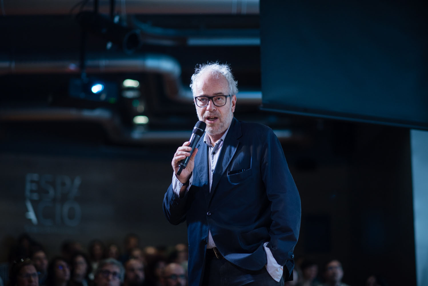Imágenes de Coetzee en Espacio Fundación Telefónica.