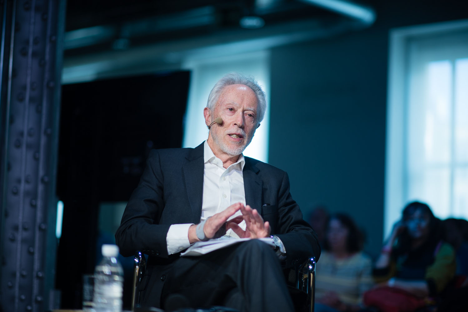 Imágenes de Coetzee en Espacio Fundación Telefónica.