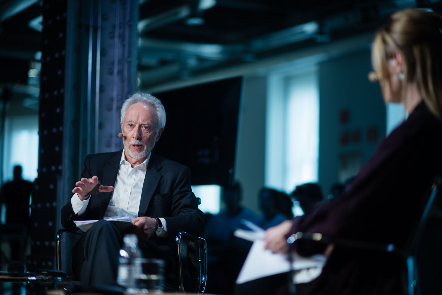 Imágenes de Coetzee en Espacio Fundación Telefónica.