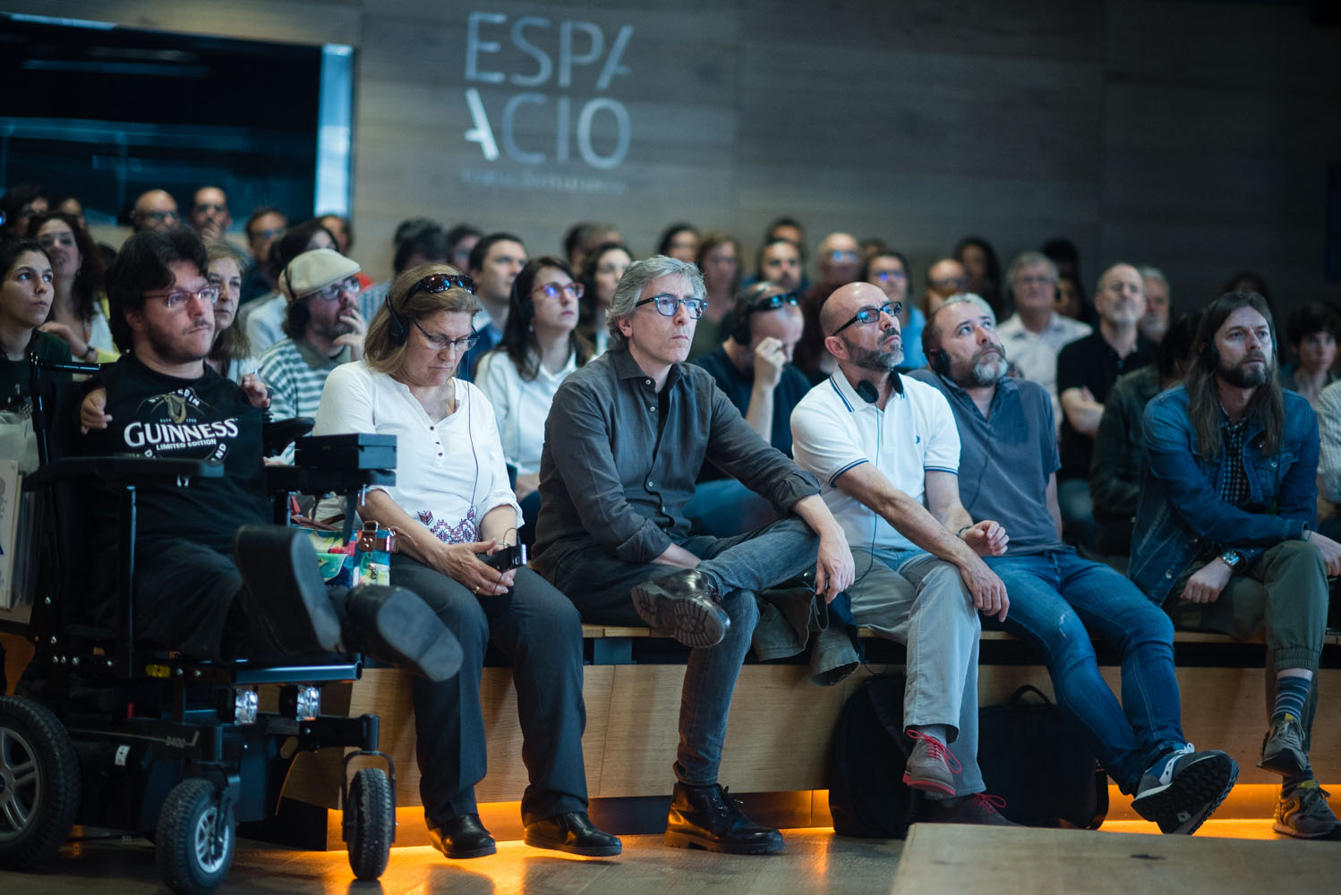 Imágenes de Coetzee en Espacio Fundación Telefónica.