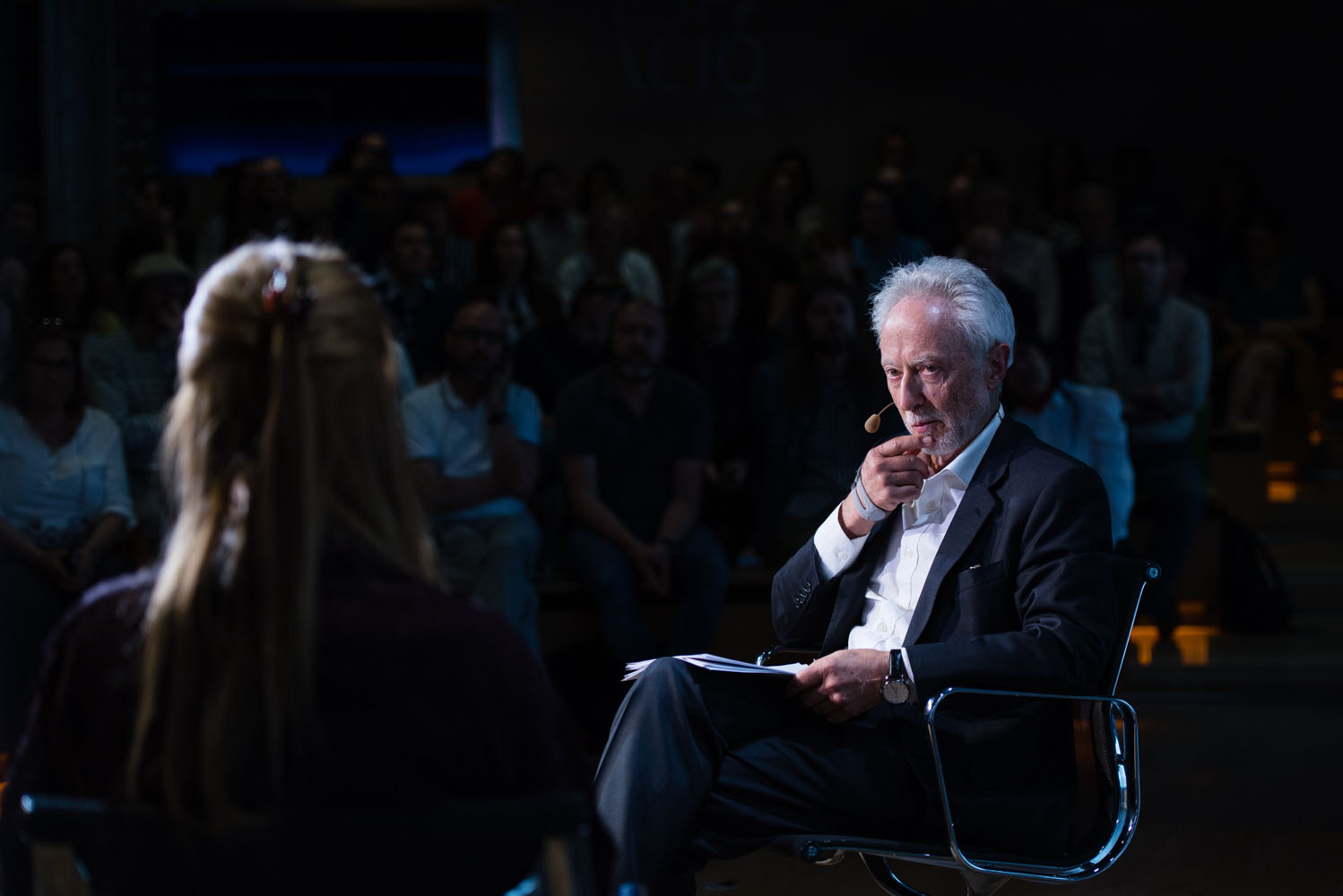 Imágenes de Coetzee en Espacio Fundación Telefónica.