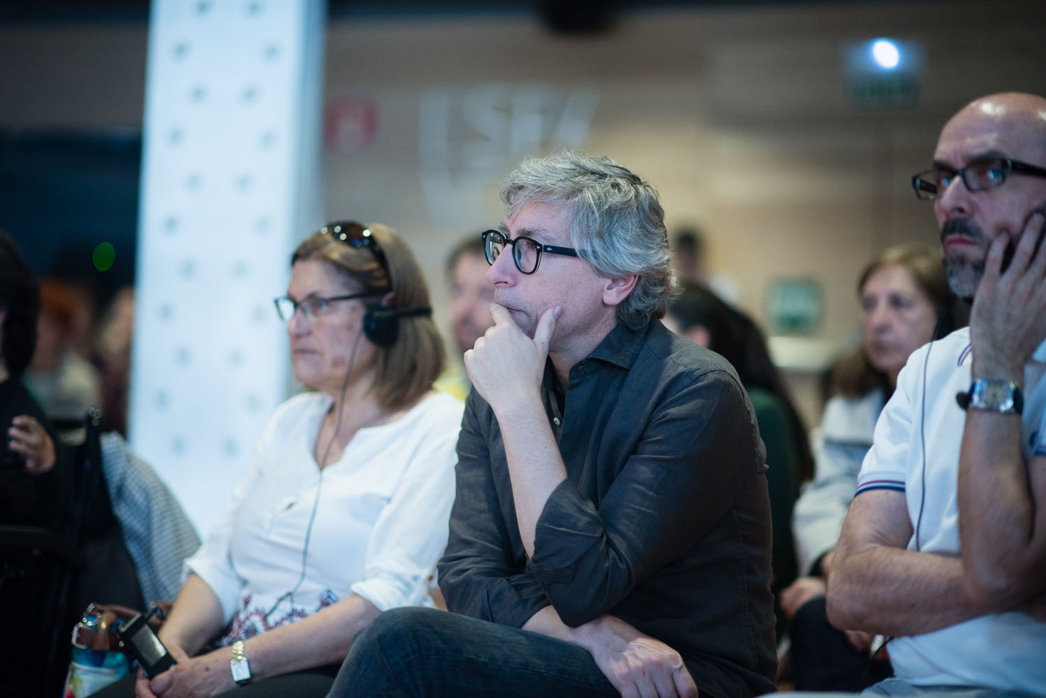 Imágenes de Coetzee en Espacio Fundación Telefónica.