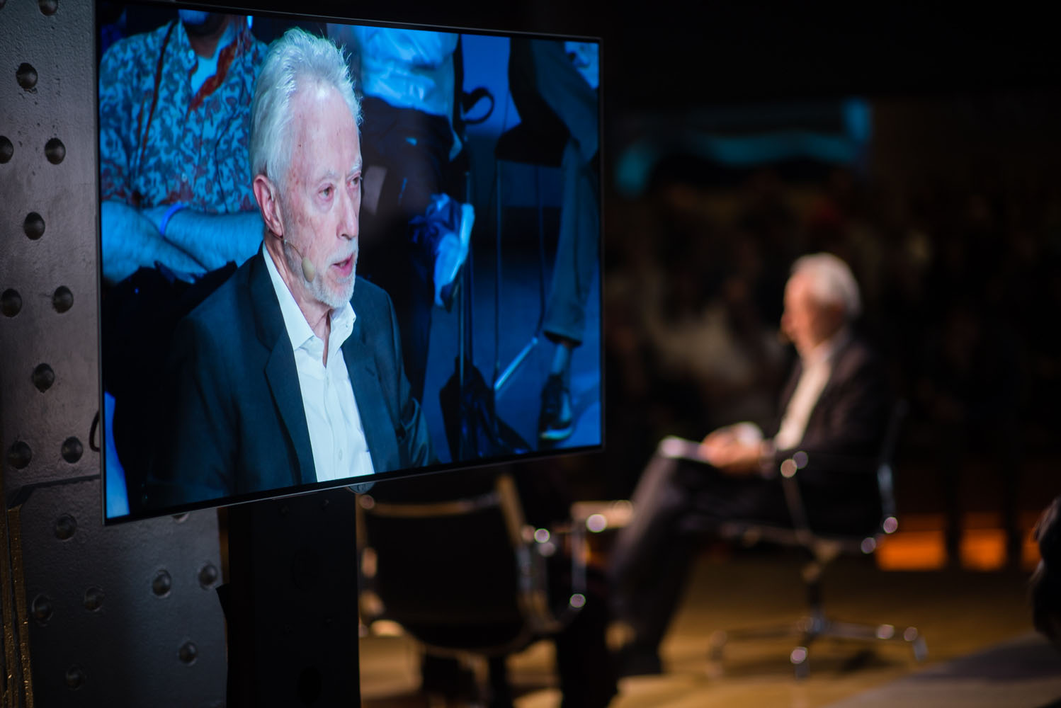 Imágenes de Coetzee en Espacio Fundación Telefónica.