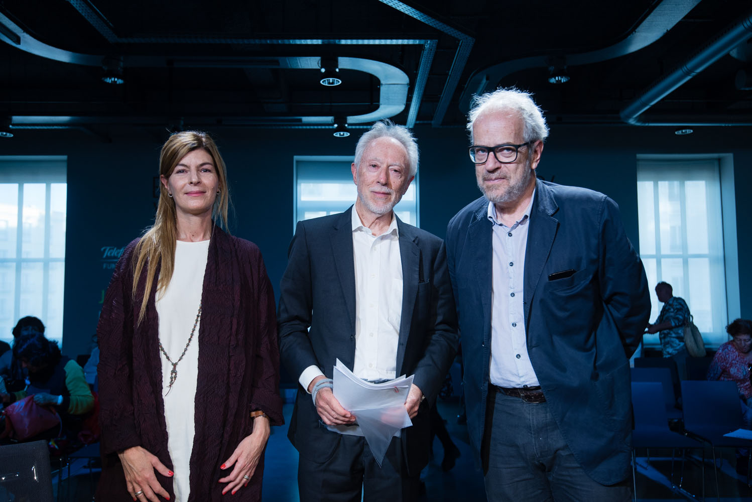 Imágenes de Coetzee en Espacio Fundación Telefónica.