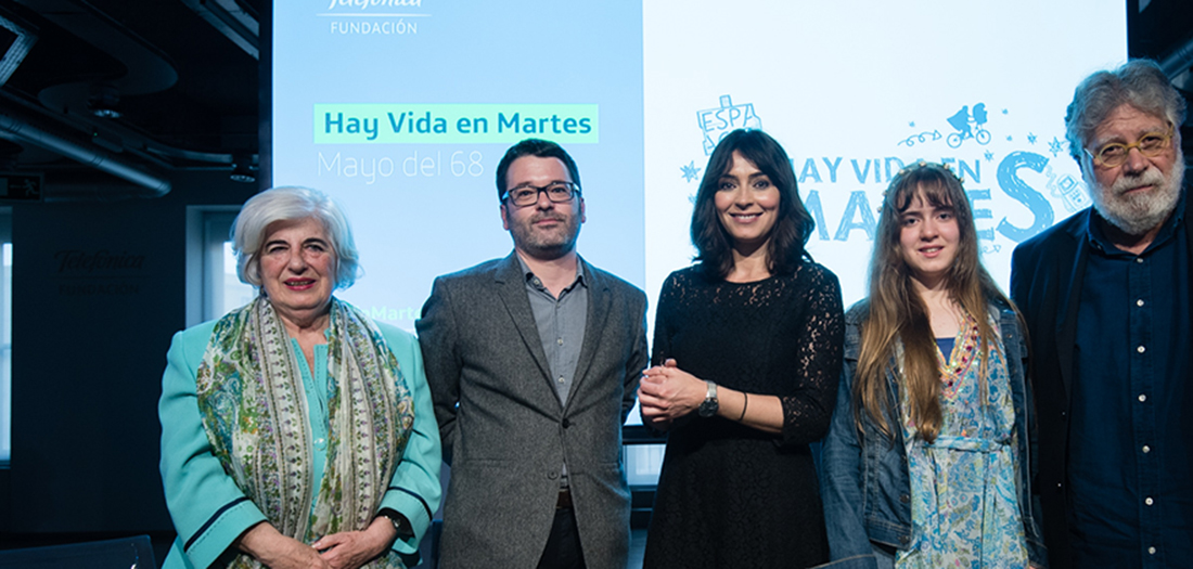 Imágenes del Hay Vida En Martes dedicado a Mayo del 68.