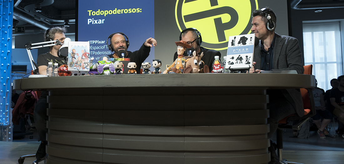 Imágenes del #TPPixar.