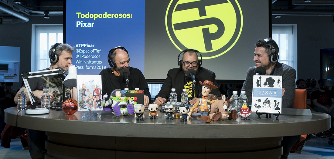 Imágenes del #TPPixar.