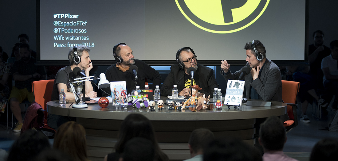 Imágenes del #TPPixar.