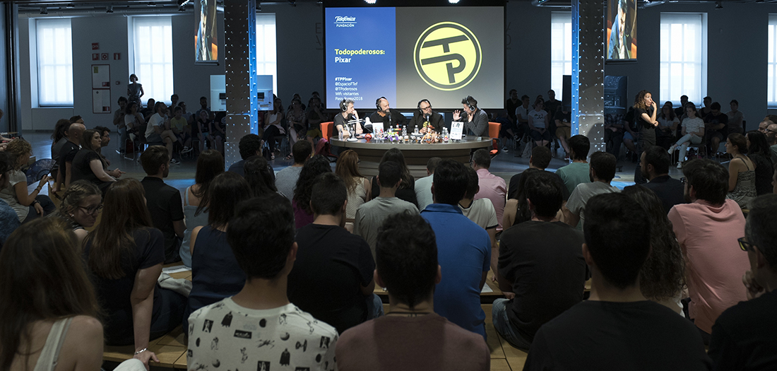 Imágenes del #TPPixar.
