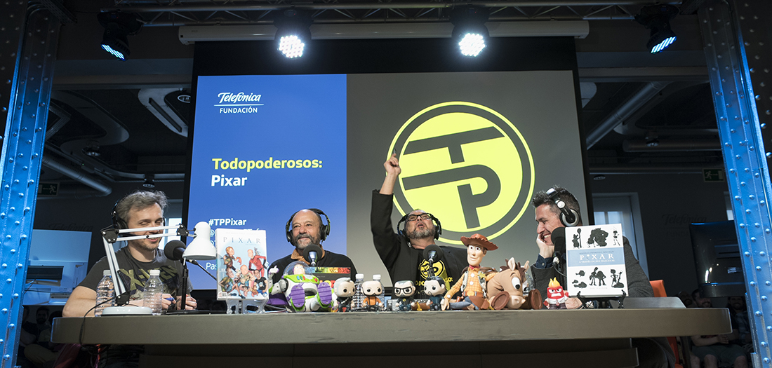 Imágenes del #TPPixar.