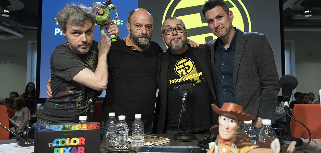 Imágenes del #TPPixar.