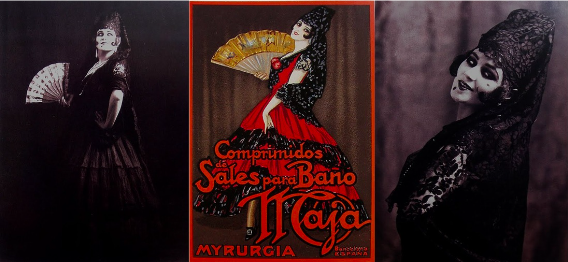 <h2>Tórtola Valencia, imagen de marca de la casa de Myrurgia. ©Centre de Documentación i Museu de les Arts Escèniques</h2>