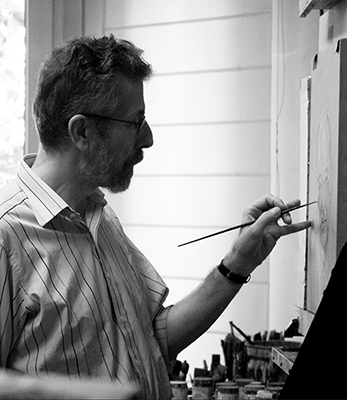 Estudio del pintor Hernán Cortés. 2009-2011. Colección particular. (Foto: María Bisbal)