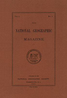 Primera portada de la revista National Geographic (1888)