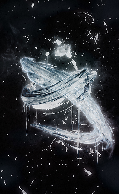 Crédito imagen: teamLab, ​Enso - Cold Light, 2018. Instalación digital, loop continuo. © teamLab, cortesía de Pace Gallery.