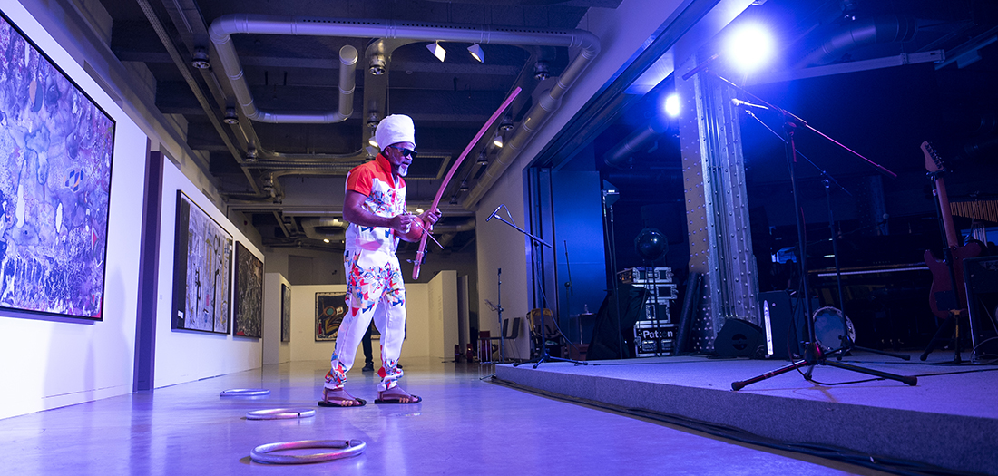 Carlinhos Brown en Espacio Fundación Telefónica Madrid