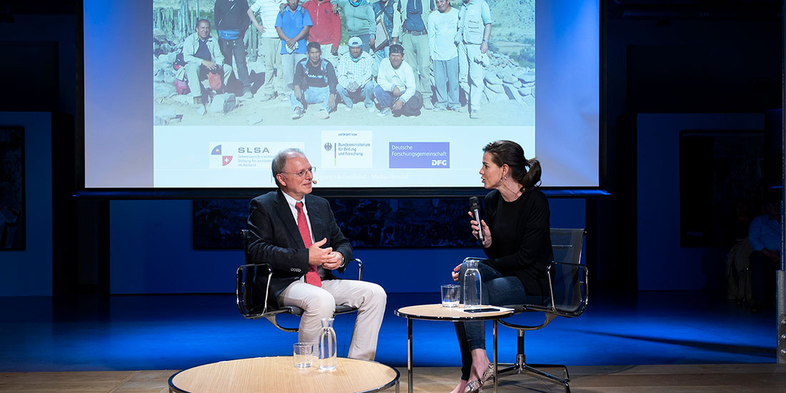 Conferencia de Markus Reindel en nuestro auditorio