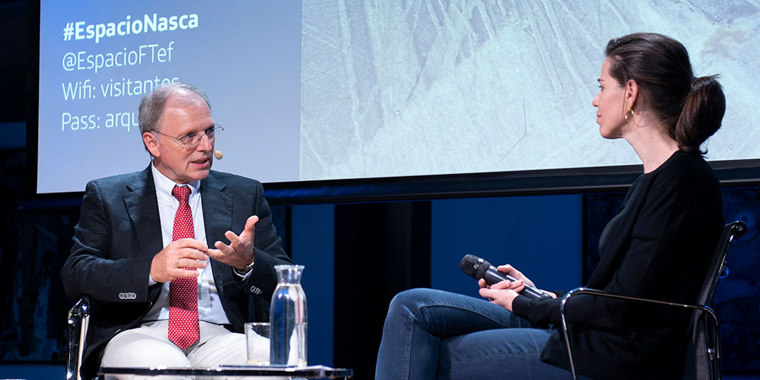 Conferencia de Markus Reindel en nuestro auditorio