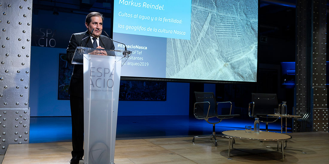 Conferencia de Markus Reindel en nuestro auditorio