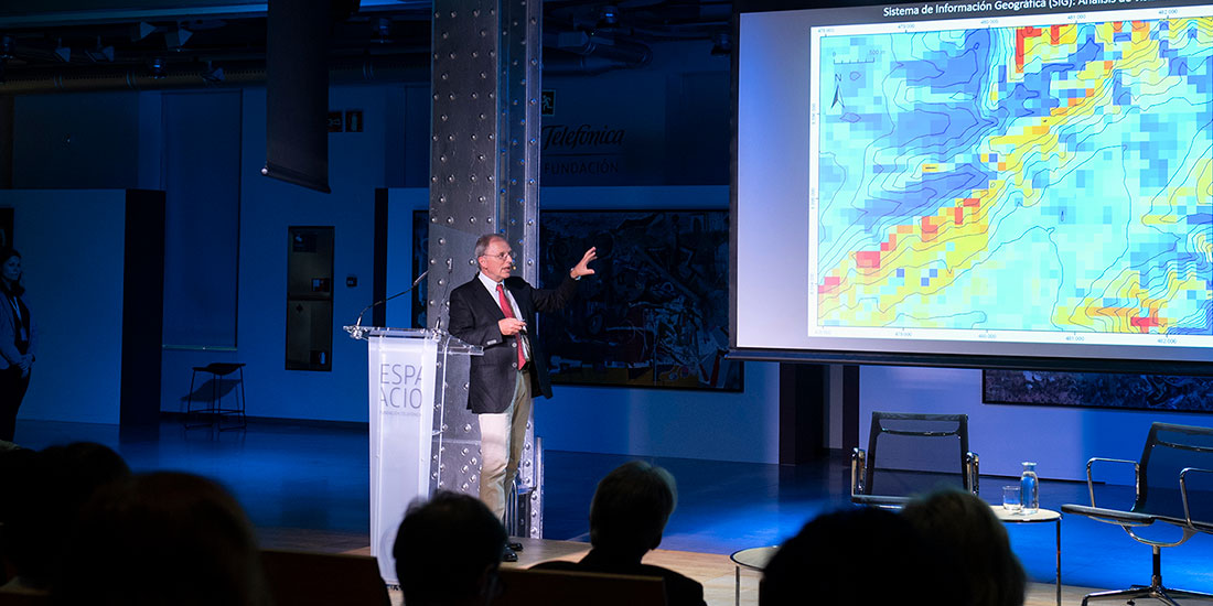 Conferencia de Markus Reindel en nuestro auditorio