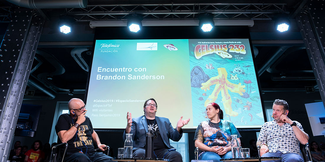 Encuentro con Brandon Sanderson