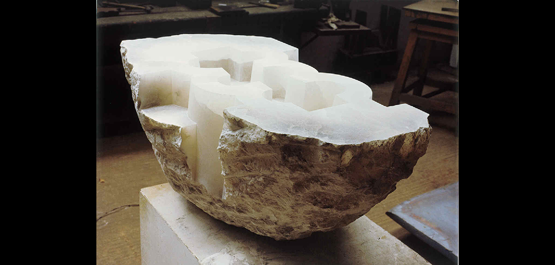 'Homenaje a la mar III', Eduardo Chillida © Zabalaga-Leku, VEGAP, Madrid, 2019.