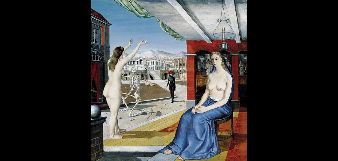'L´appel', Paul Delvaux. © Paul Delvaux Foundation, Koksijde, Belgium. VEGAP.