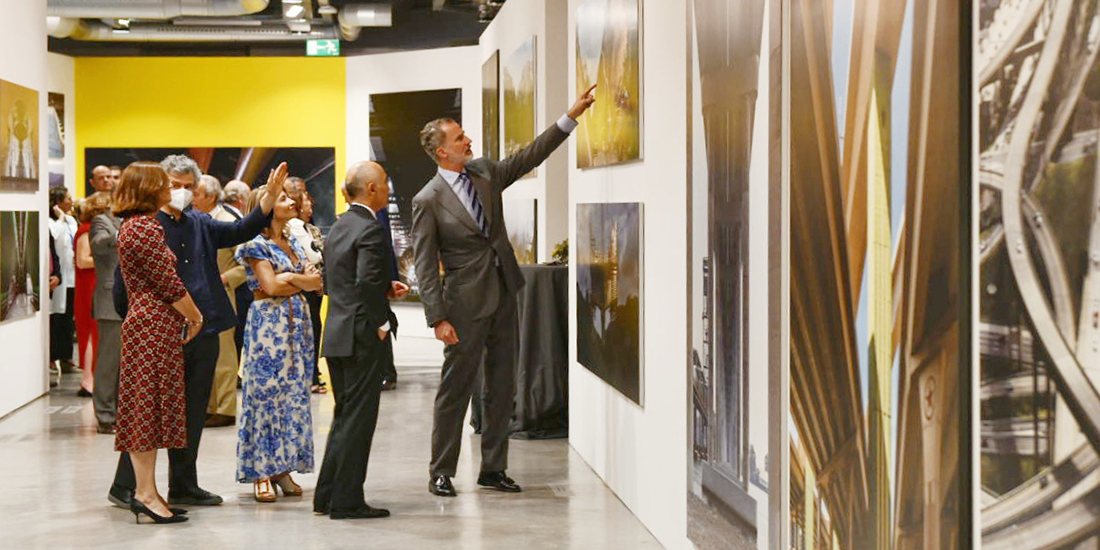 Inauguración de la exposición por S.M. el Rey Felipe VI